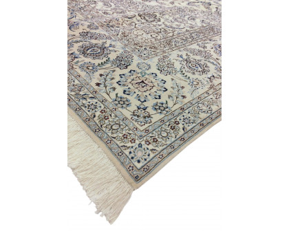 Pasargad - Nain Collection Hand-Knotted Silk and Wool Area Rug 104'' x 145'' (029668)