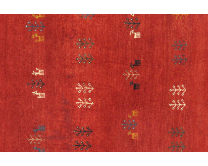 Pasargad - Gabbeh Collection Hand-Knotted Lamb's Wool Area Rug 47'' x 71'' (030199)