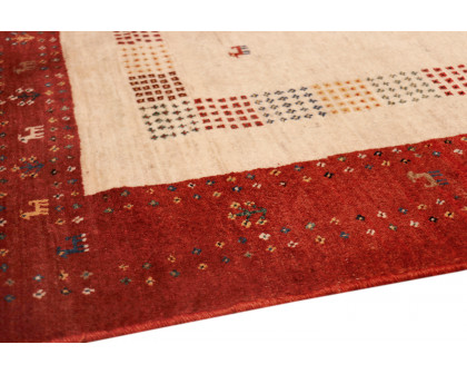 Pasargad - Gabbeh Collection Hand-Knotted Lamb's Wool Area Rug 40'' x 63'' (030227)