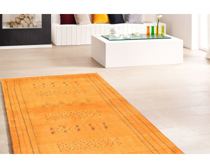 Pasargad - Gabbeh Collection Hand-Knotted Lamb's Wool Area Rug 41'' x 59'' (030271)