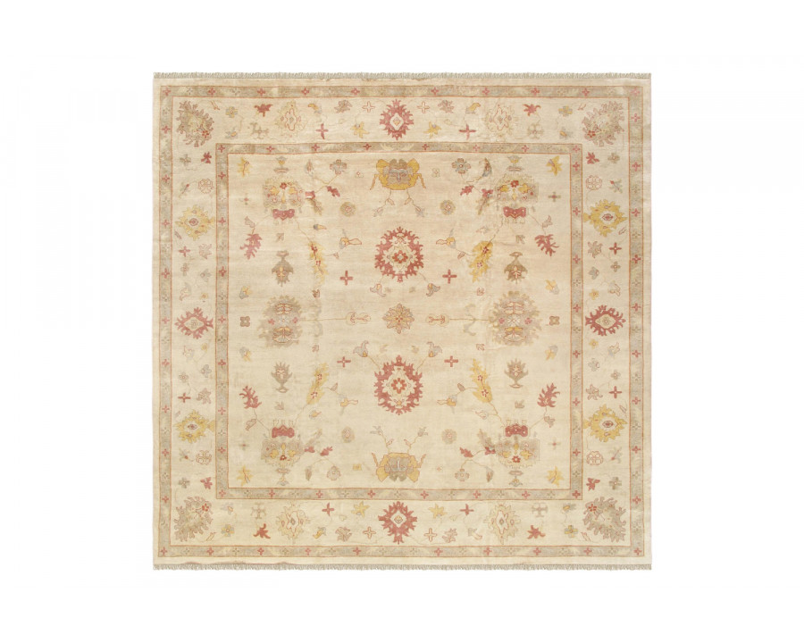 Pasargad - Oushak Collection Hand-Knotted Lamb's Wool Area Rug 166'' x 167'' (033217)