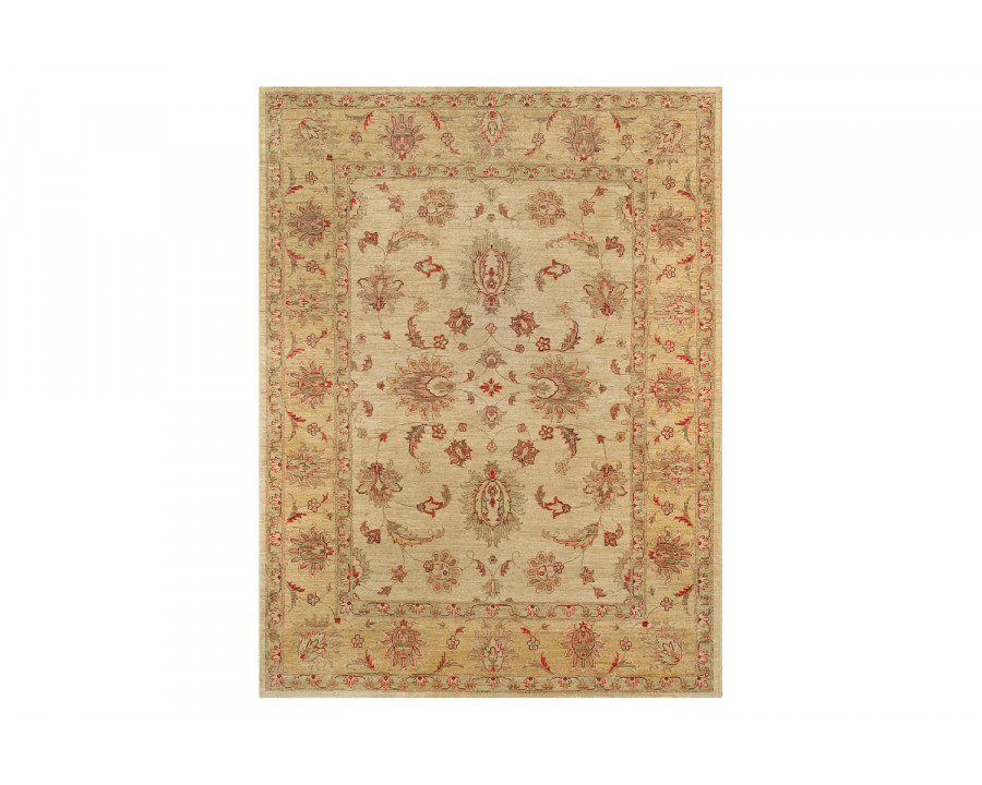 Pasargad - Ferehan Collection Hand-Knotted Lamb's Wool Area Rug 69'' x 90'' (033249)