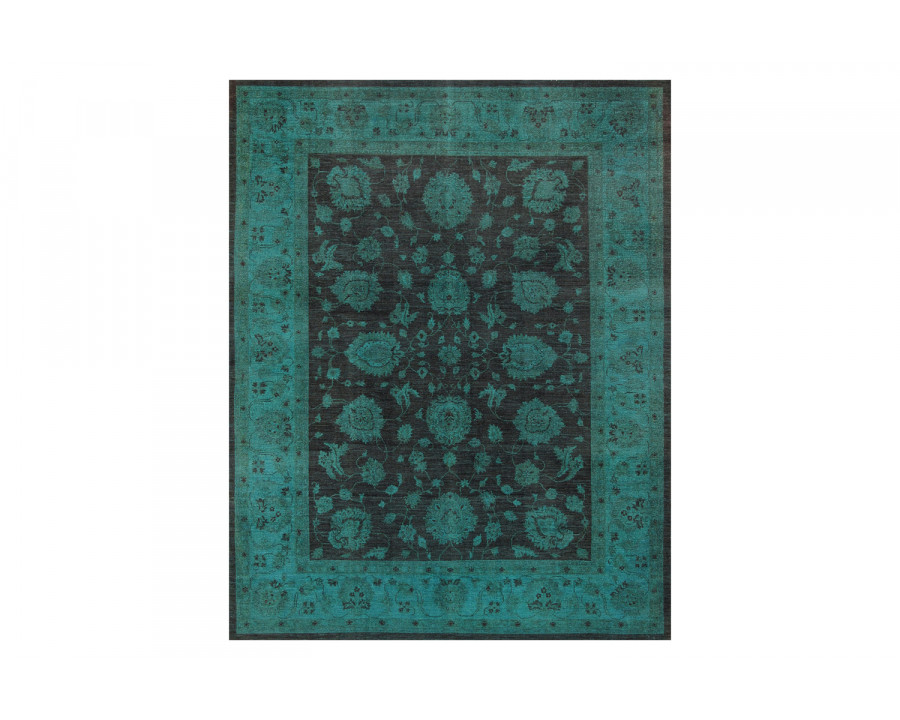 Pasargad Overdyes Collection Hand-Knotted Lamb's Wool Area Rug 106'' x 137'' (033726)