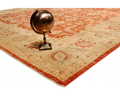 Pasargad - Ferehan Collection Hand-Knotted Lamb's Wool Area Rug 106'' x 143'' (034837)