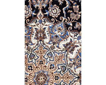 Pasargad - Nain Collection Hand-Knotted Silk and Wool Area Rug 142'' x 216'' (037023)