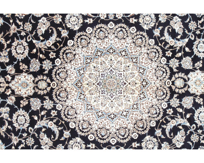 Pasargad - Nain Collection Hand-Knotted Silk and Wool Area Rug 103'' x 145'' (037442)