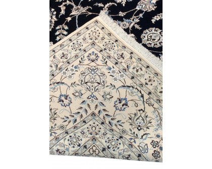 Pasargad - Nain Collection Hand-Knotted Silk and Wool Area Rug 103'' x 145'' (037442)