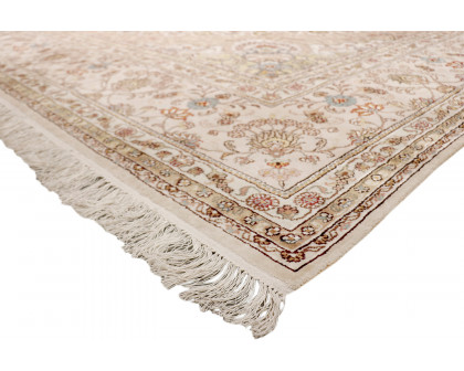 Pasargad - Tabriz Collection Hand-Knotted Pure Silk Area Rug 108'' x 144'' (037472)