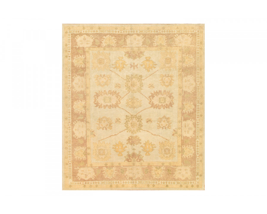 Pasargad - Oushak Collection Hand-Knotted Lamb's Wool Area Rug 104'' x 119'' (037991)