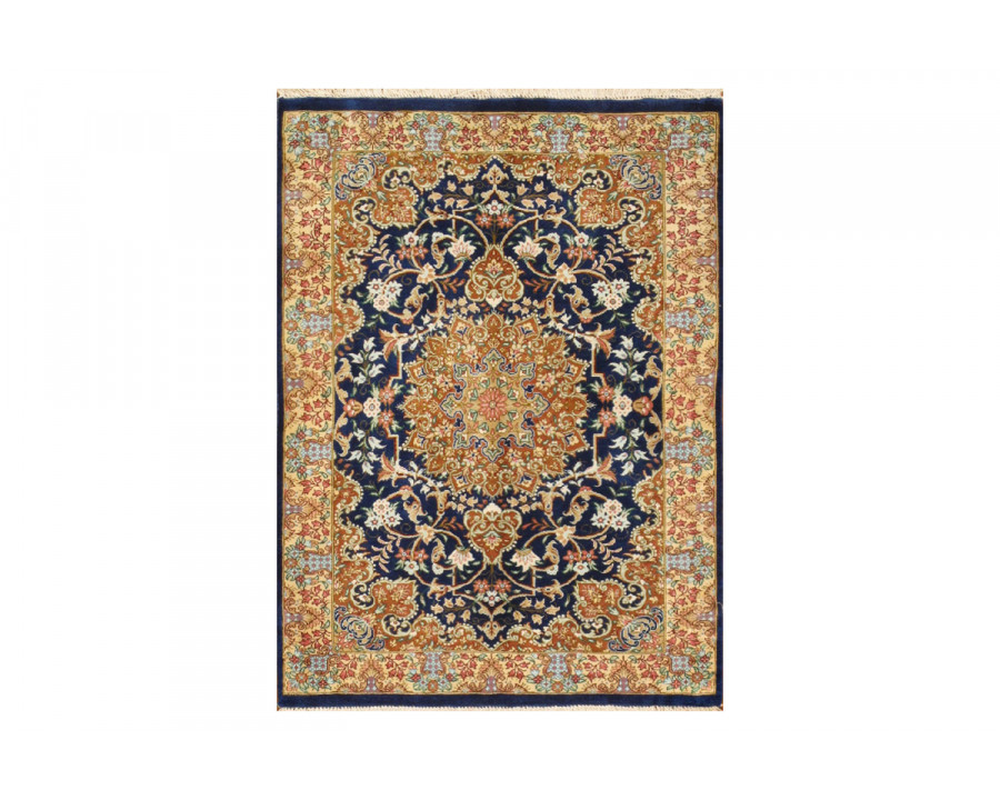 Pasargad - Qum Collection Hand-Knotted Pure Silk Area Rug 24'' x 31'' (038037)