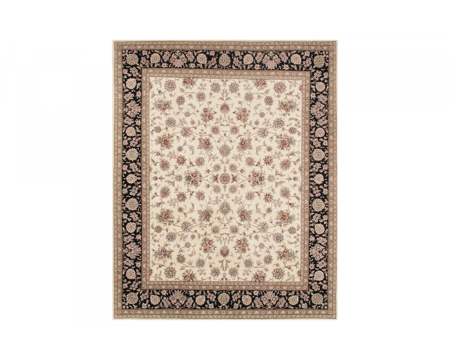 Pasargad - Tabriz Collection Hand-Knotted Silk and Wool Runner 96'' x 120'' (038709)