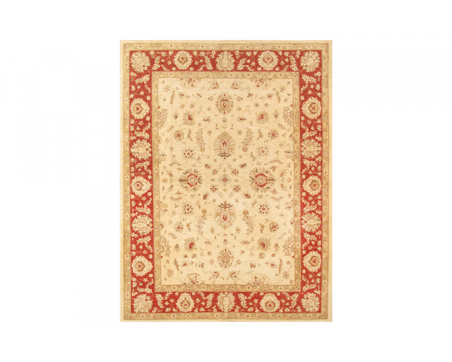 Pasargad - Sultanabad Collection Hand-Knotted Lamb's Wool Area Rug 106'' x 142'' (039142)