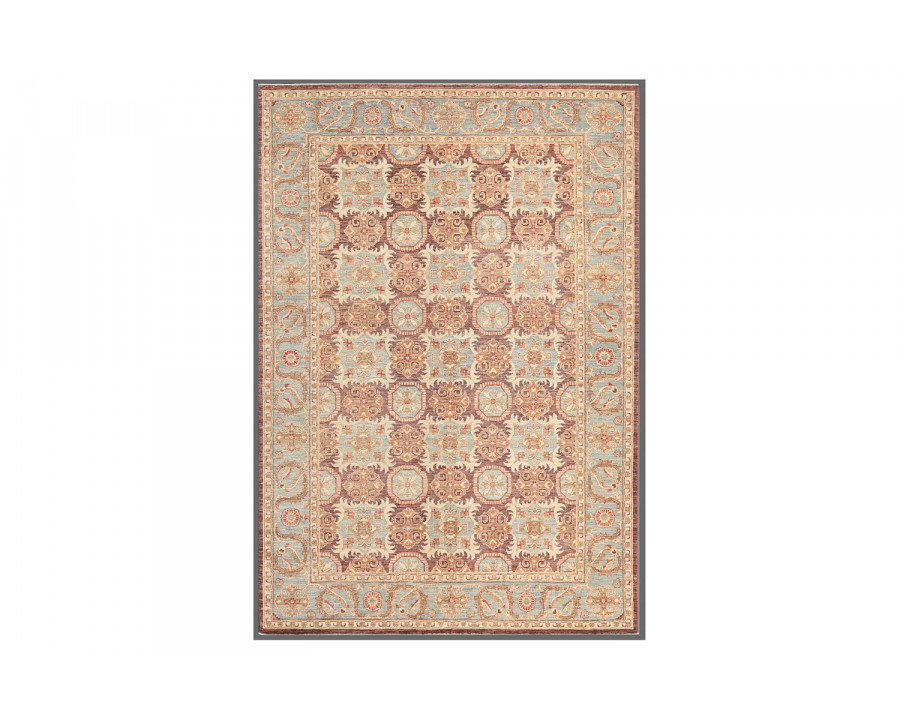 Pasargad - Tabriz Collection Hand-Knotted Lamb's Wool Runner 75'' x 105'' (039952)