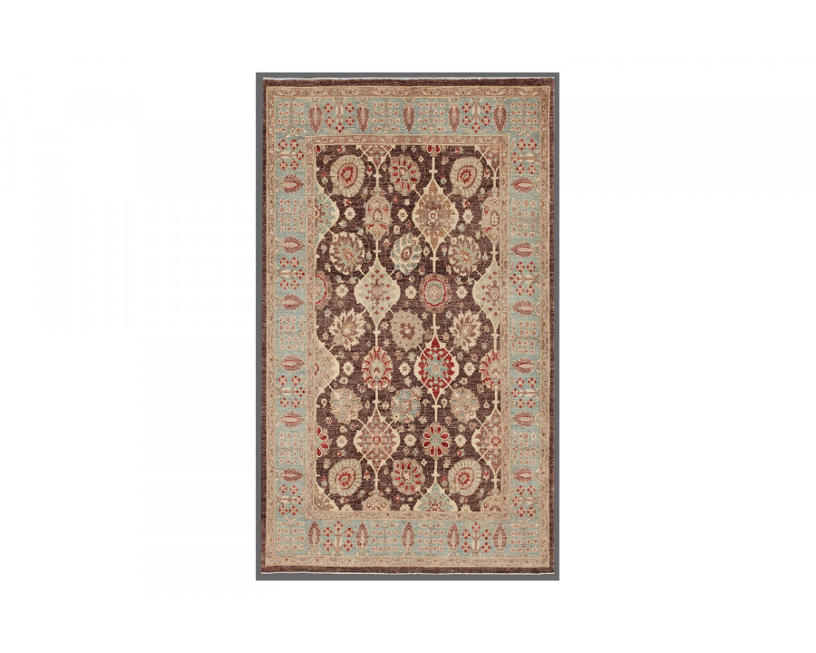 Pasargad - Ferehan Collection Hand-Knotted Lamb's Wool Area Rug 71'' x 119'' (040028)