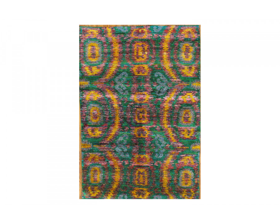 Pasargad - Sari Silk Collection Hand-Knotted Area Rug 63'' x 92'' (040097)