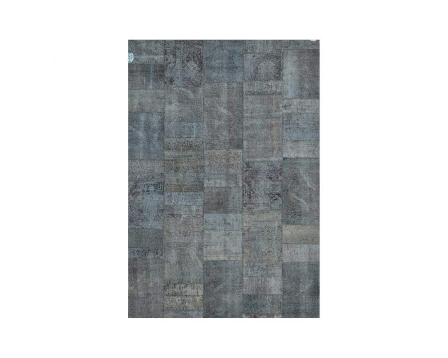 Pasargad - Patchwork Collection Hand-Knotted Lamb's Wool Area Rug 80'' x 119'' (042495)