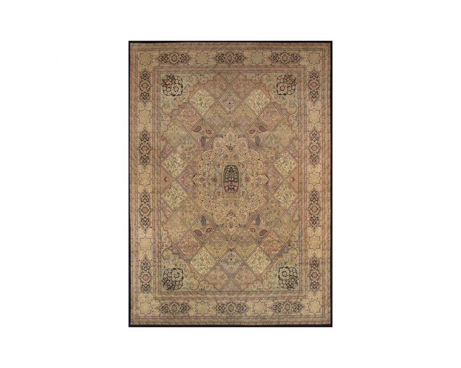 Pasargad - Tabriz Collection Hand-Knotted Lamb's Wool Area Rug 122'' x 172'' (042506)