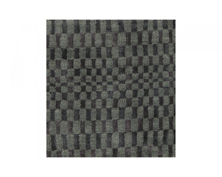 Pasargad - Modern Collection Hand-Loomed Silk and Wool Area Rug 14'' x 14'' (042815)