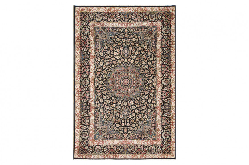 Pasargad™ Qum Collection Hand-Knotted Pure Silk Area Rug 38'' x 58'' (043507)