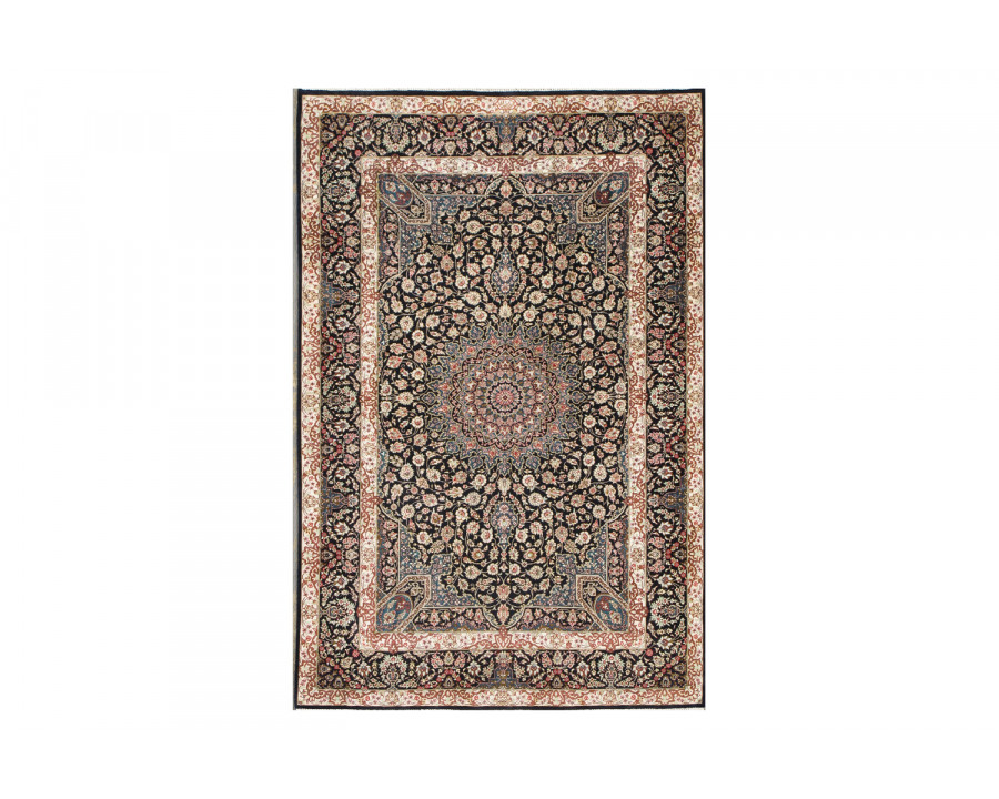 Pasargad - Qum Collection Hand-Knotted Pure Silk Area Rug 38'' x 58'' (043507)