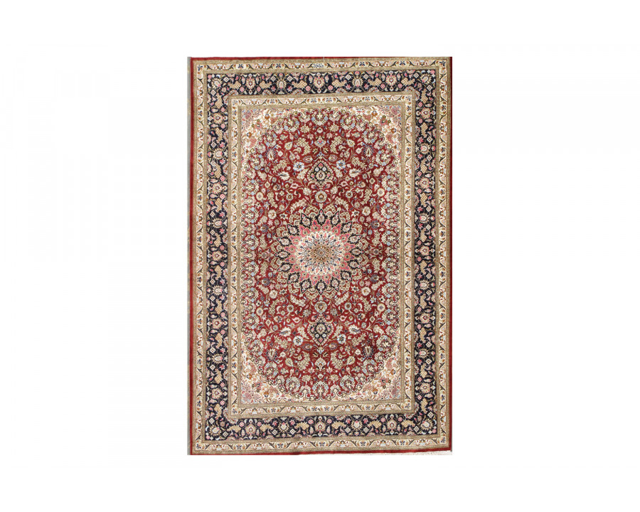 Pasargad - Qum Collection Hand-Knotted Pure Silk Area Rug 39'' x 59'' (043508)