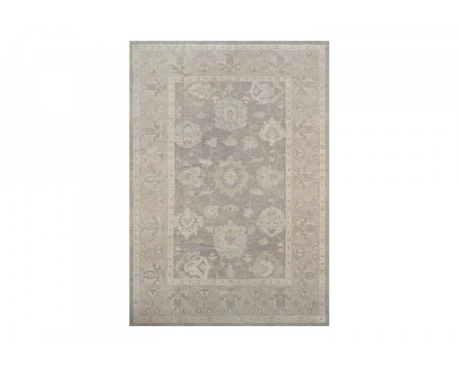 Pasargad - Oushak Collection Hand-Knotted Lamb's Wool Area Rug 81'' x 115'' (044067)