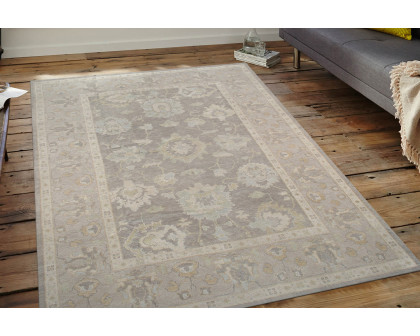 Pasargad™ Oushak Collection Hand-Knotted Lamb's Wool Area Rug 81'' x 115'' (044067)