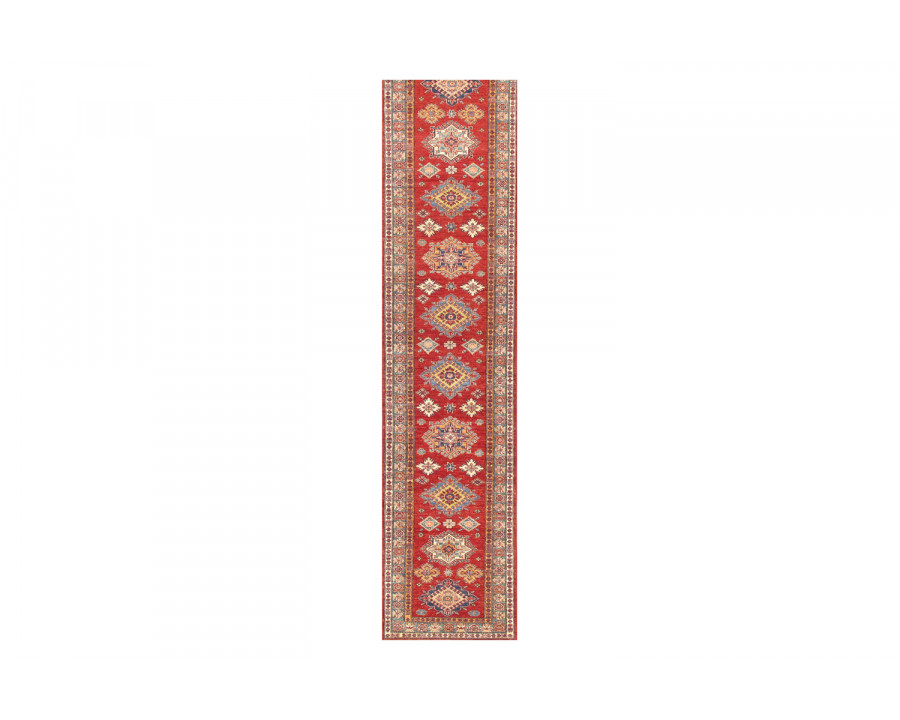 Pasargad - Kazak Collection Hand-Knotted Lamb's Wool Runner 33'' x 154'' (044081)