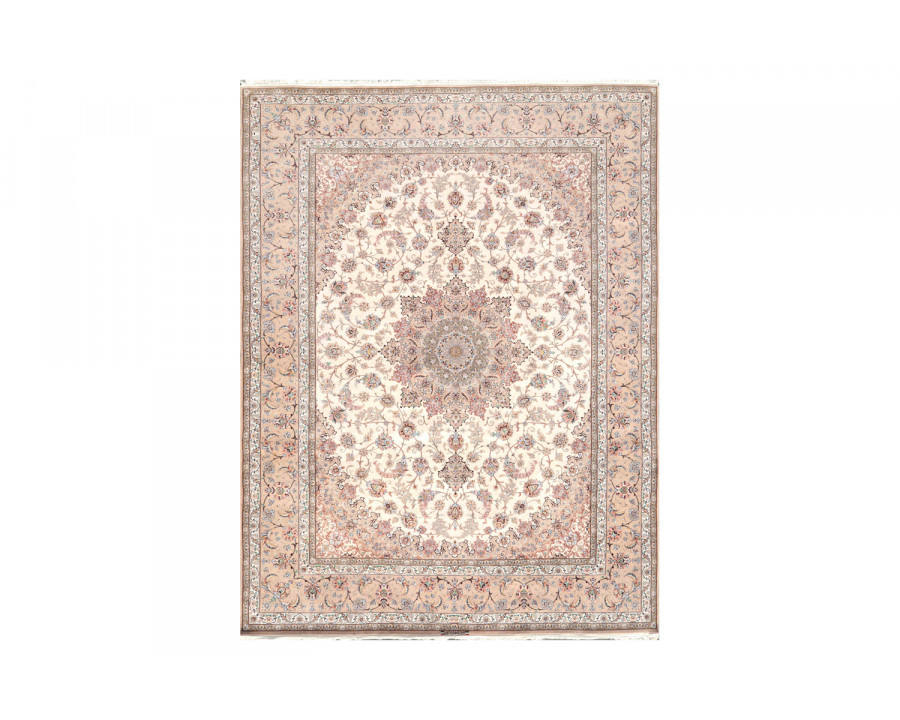 Pasargad - Isfahan Collection Hand-Knotted Wool Area Rug 120'' x 162'' (045632)