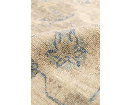 Pasargad - Ferehan Collection Hand-Knotted Wool Area Rug in L. Brown/Beige, 181" x 226" (045688)