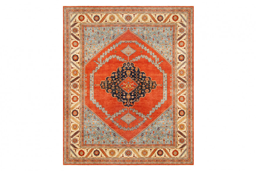 Pasargad™ Serapi Collection Hand-Knotted Lamb's Wool Area Rug 145'' x 181'' (046074)