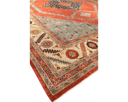 Pasargad™ Serapi Collection Hand-Knotted Lamb's Wool Area Rug 145'' x 181'' (046074)