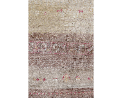 Pasargad - Gabbeh Collection Hand-Knotted Silk Area Rug 69'' x 92'' (050394)