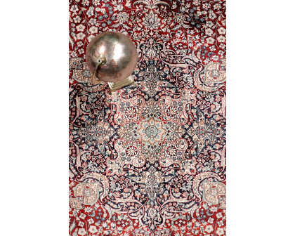 Pasargad Kashan Collection Hand-Knotted Silk Area Rug 111'' x 145'' (21116 9X12)