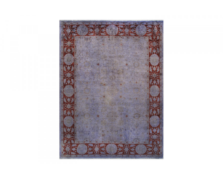 Pasargad - Overdyes Collection Hand-Knotted Wool Area Rug 111'' x 148'' (57992 9X12)