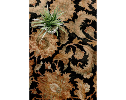 Pasargad Agra Collection Hand-Knotted Wool Area Rug 118'' x 160'' (59753 10X14)