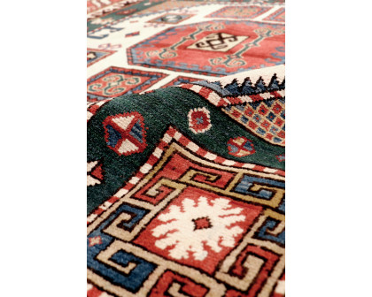 Pasargad - Kazak Collection Hand-Knotted Wool Area Rug 70'' x 102'' (69062 6X9)