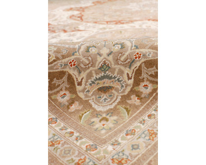 Pasargad - Tabriz Hand-Knotted Silk and Wool Area Rug 120'' x 171'' (973318 10X14)