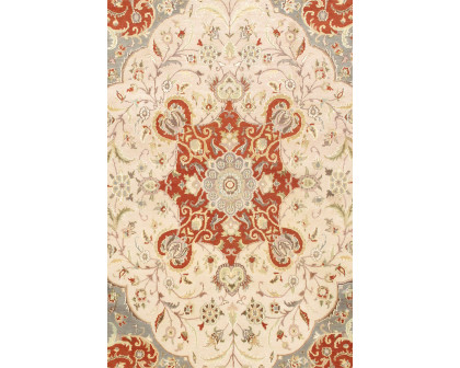 Pasargad™ Tabriz Hand-Knotted Silk and Wool Area Rug 119'' x 168'' (973319 10X14)