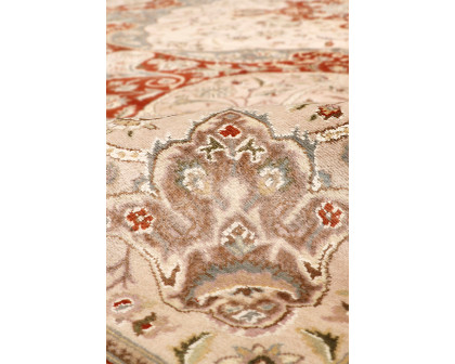 Pasargad™ Tabriz Hand-Knotted Silk and Wool Area Rug 119'' x 168'' (973319 10X14)