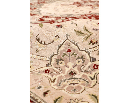 Pasargad - Tabriz Hand-Knotted Silk and Wool Area Rug 119'' x 171'' (973320 10X14)