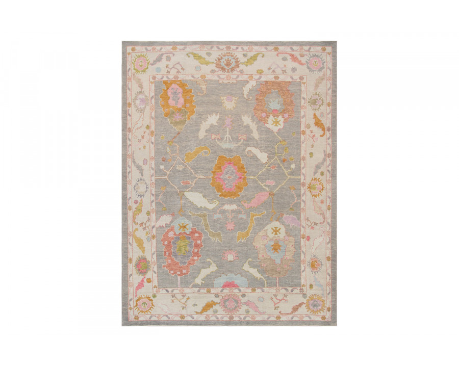 Pasargad - Oushak Collection Hand-Knotted Wool Area Rug 105'' x 137'' (980302 9X11)