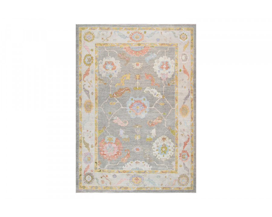 Pasargad - Oushak Collection Hand-Knotted Wool Area Rug 117'' x 164'' (980305 10X14)