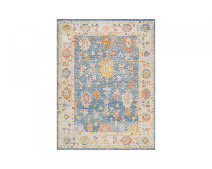 Pasargad - Oushak Collection Hand-Knotted Wool Area Rug 118'' x 157'' (980308 10X13)