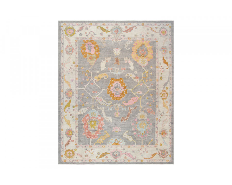 Pasargad Oushak Collection Hand-Knotted Wool Area Rug 138'' x 174'' (980309 12X15)