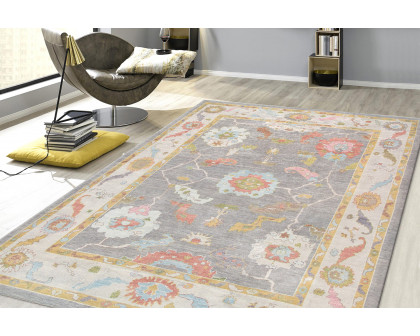 Pasargad - Oushak Collection Hand-Knotted Wool Area Rug 106'' x 144'' (980310 9X12)