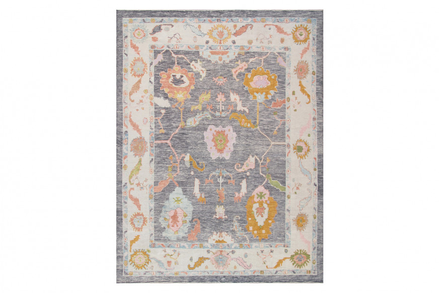 Pasargad™ Oushak Collection Hand-Knotted Wool Area Rug 120'' x 158'' (980313 10X13)