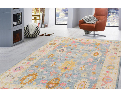 Pasargad - Oushak Collection Hand-Knotted Wool Area Rug 139'' x 170'' (980316 12X14)