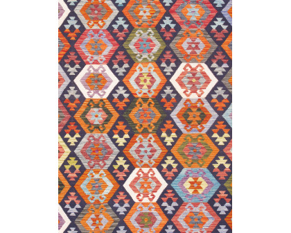 Pasargad - Kilim Collection Flatweave Wool Area Rug in Multi, 102" x 135" (990247 8.06x11)