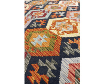 Pasargad - Kilim Collection Flatweave Wool Area Rug in Multi, 102" x 135" (990247 8.06x11)